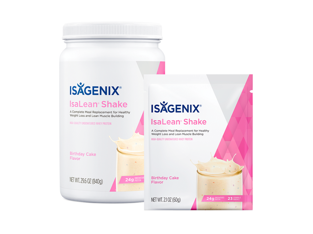 Isagenix IsaLean Shake - Nutrient-Dense Protein Powder for Ready-to-Drink  Shake - Birthday Cake, 14 Packets - Yahoo Shopping