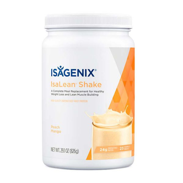 Isagenix IsaLean Shake - Complete Superfood Meal Replacement Drink Mix for  Maintaining Healthy Weight and Lean Muscle Growth - 826 Grams - 14 Meal