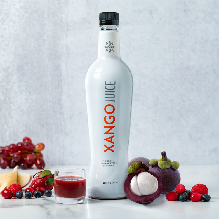 XANGO JUICE ザンゴ・ジュース 750ml 4本 - 健康用品