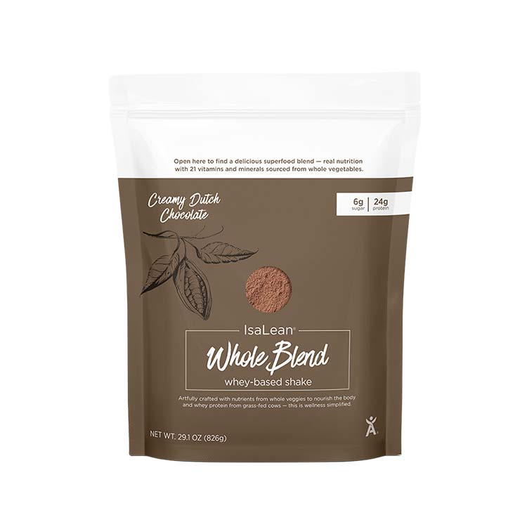 Isalean Whole Blend - Creamy Dutch Chocolate - Canister - 14 Meals